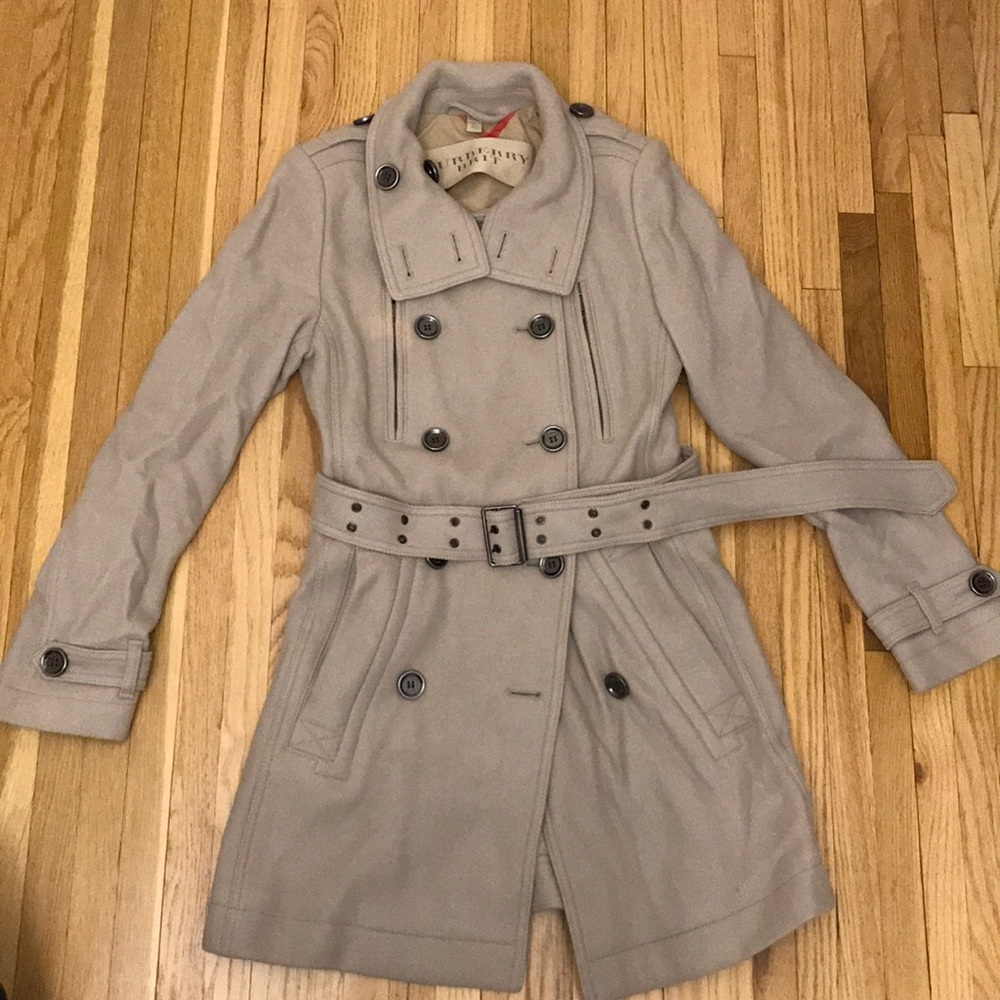 Burberry Brit wool pea coat